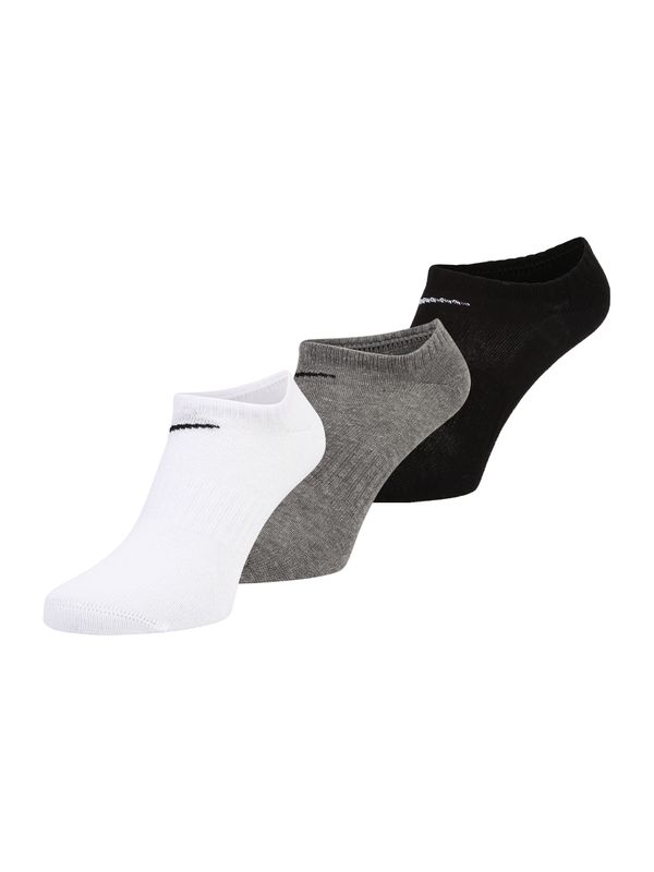 NIKE NIKE Sportske čarape  siva / crna / bijela