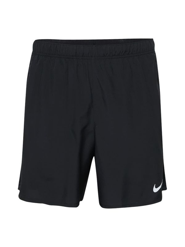 NIKE NIKE Sportske hlače 'Challenger'  crna / bijela