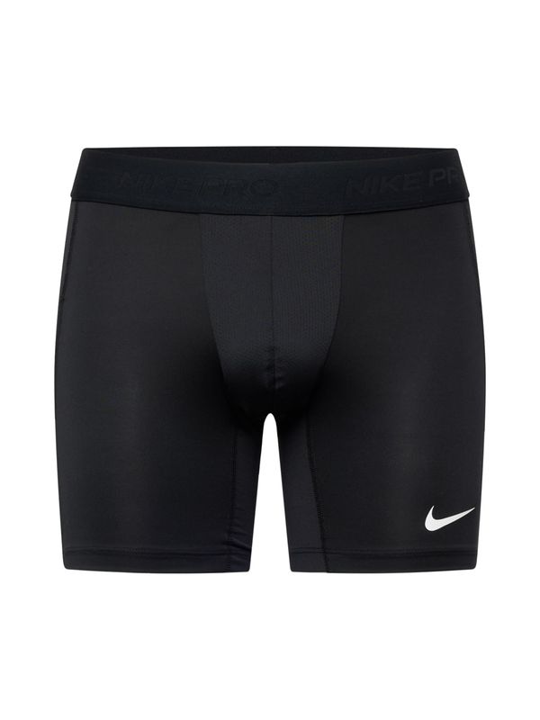 NIKE NIKE Sportske hlače  crna / bijela
