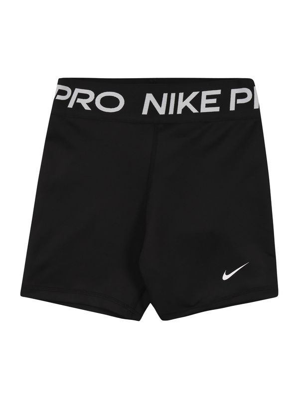 NIKE NIKE Sportske hlače  crna / bijela