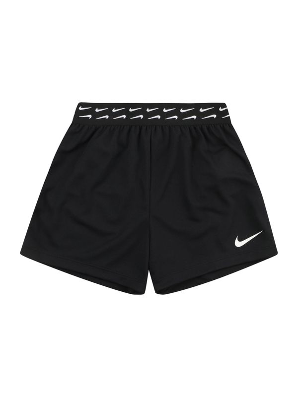 NIKE NIKE Sportske hlače  crna / bijela