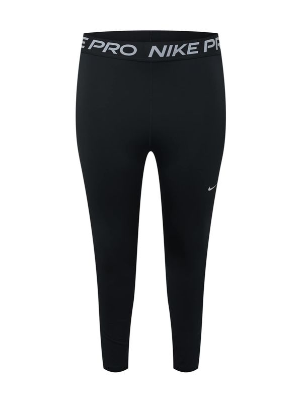 NIKE NIKE Sportske hlače  crna / bijela