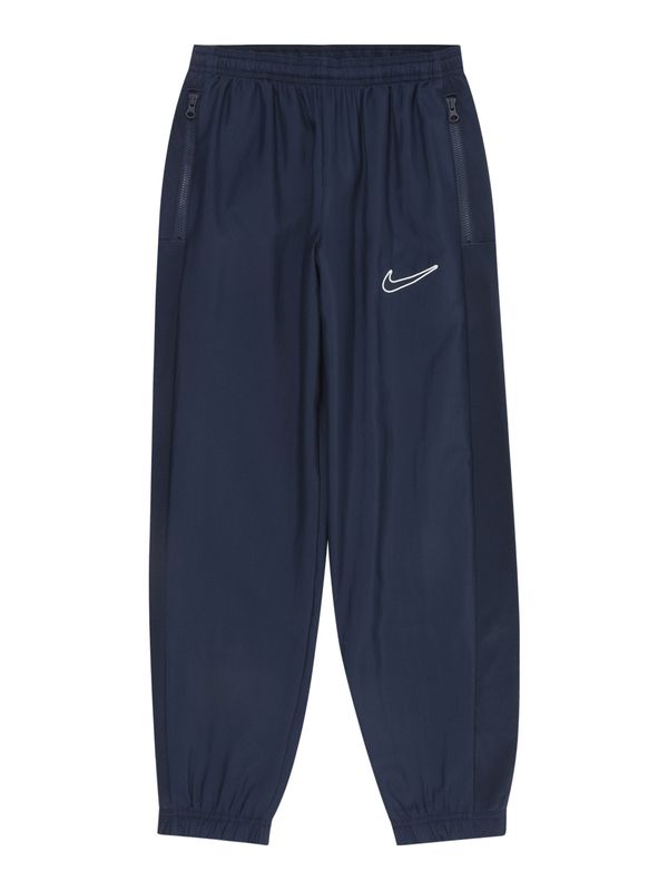 NIKE NIKE Sportske hlače  mornarsko plava / bijela