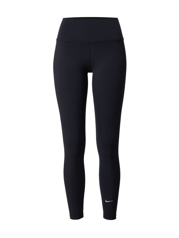 NIKE NIKE Sportske hlače 'ONE'  crna / bijela
