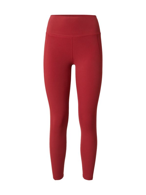 NIKE NIKE Sportske hlače 'ONE'  crvena / bijela