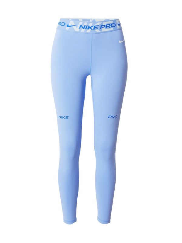NIKE NIKE Sportske hlače  plava / svijetloplava / bijela