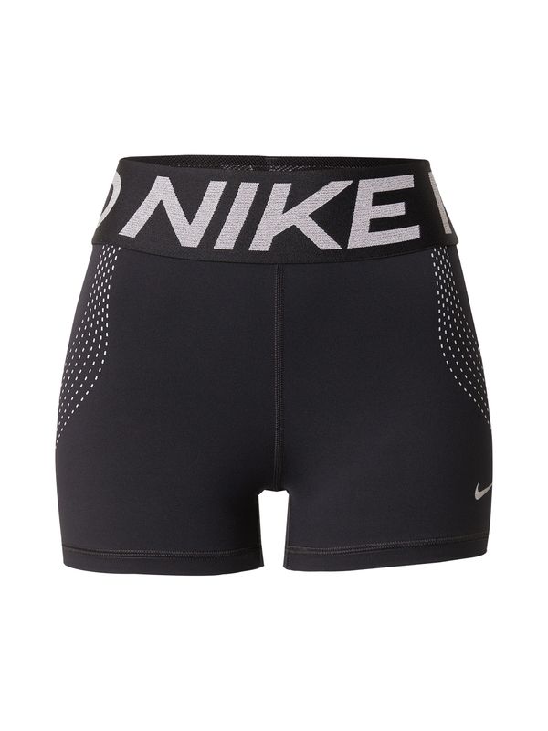 NIKE NIKE Sportske hlače 'Pro Sculpt'  crna / bijela