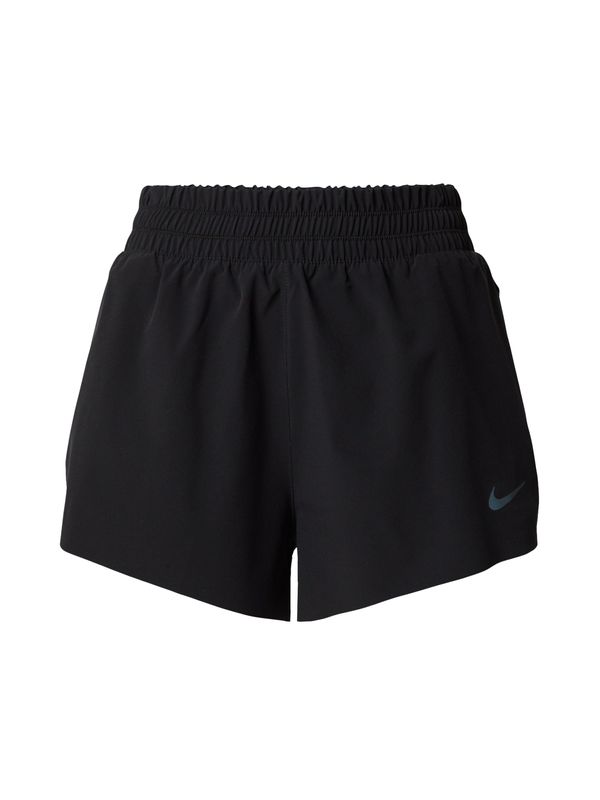 NIKE NIKE Sportske hlače 'Run Division'  kameno siva / crna