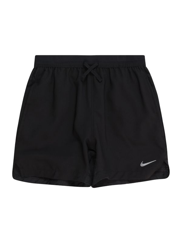NIKE NIKE Sportske hlače  siva / crna