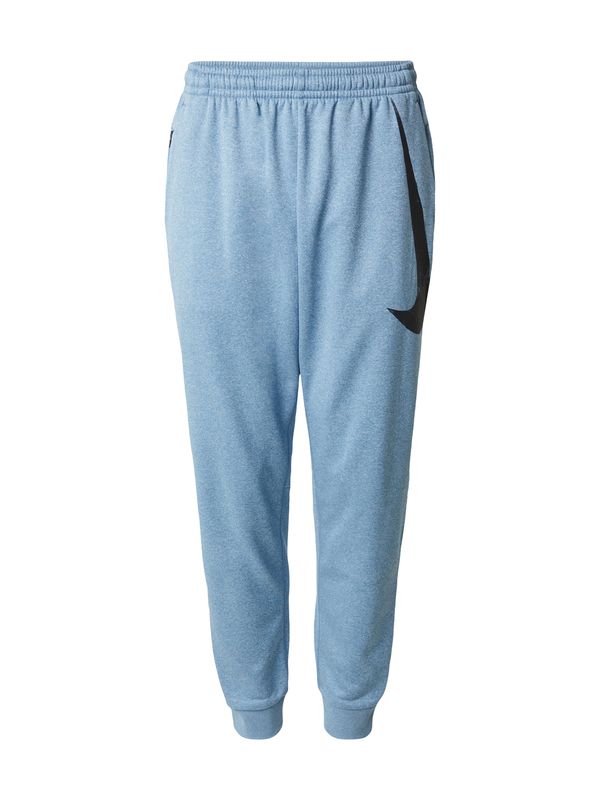 NIKE NIKE Sportske hlače  svijetloplava / crna
