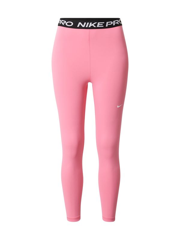 NIKE NIKE Sportske hlače  svijetloroza / crna / bijela