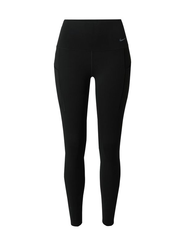 NIKE NIKE Sportske hlače 'UNIVERSA'  crna / prljavo bijela