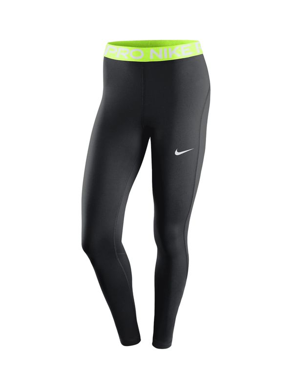NIKE NIKE Sportske hlače  zelena / crna / bijela