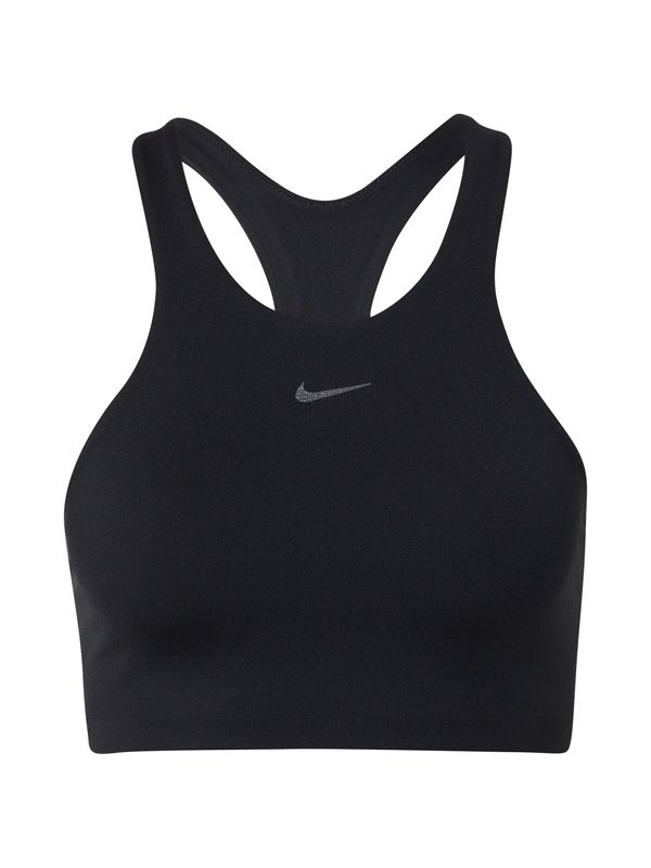 NIKE NIKE Sportski grudnjak 'Alate'  siva / crna