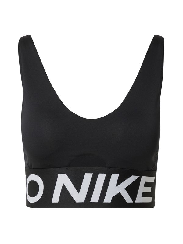 NIKE NIKE Sportski grudnjak 'INDY '  crna / bijela