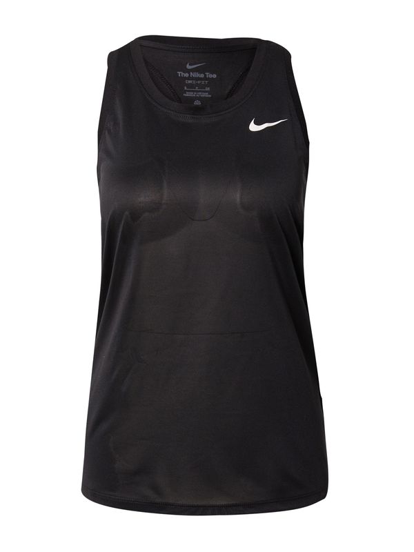 NIKE NIKE Sportski top  crna / bijela