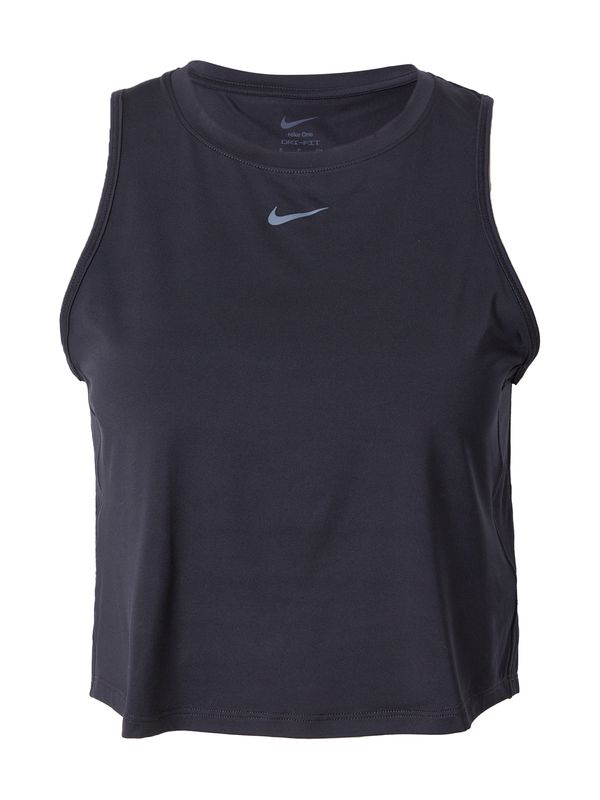 NIKE NIKE Sportski top 'ONE CLASSIC'  svijetloplava / crna
