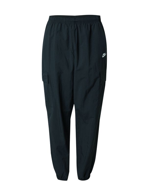 Nike Sportswear Nike Sportswear Cargo hlače 'CLUB'  crna / prljavo bijela