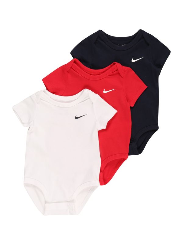 Nike Sportswear Nike Sportswear Dječji bodi  noćno plava / crvena / prljavo bijela