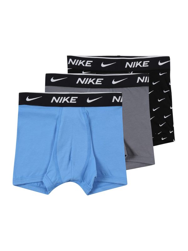 Nike Sportswear Nike Sportswear Gaće 'EVERYDAY'  azur / grafit siva / crna / bijela