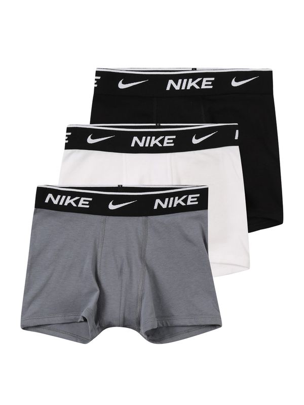 Nike Sportswear Nike Sportswear Gaće 'Everyday'  siva / crna / bijela