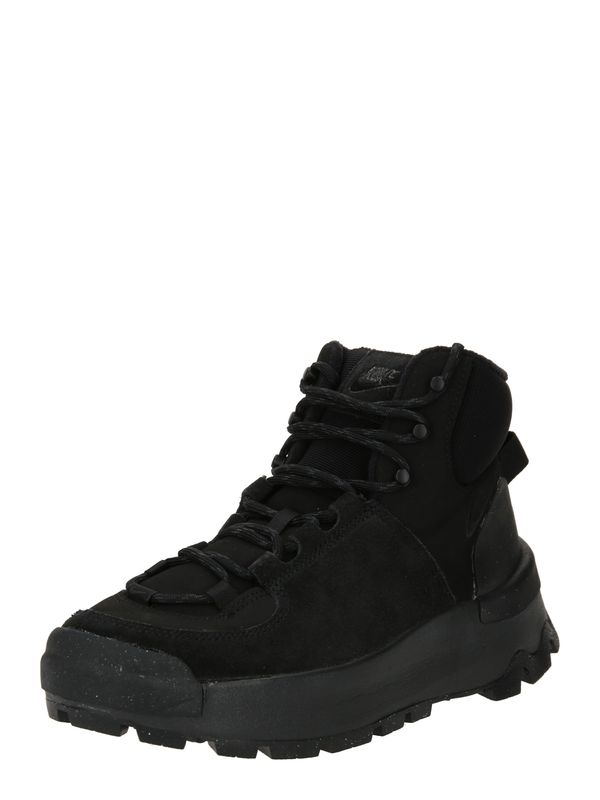 Nike Sportswear Nike Sportswear Gležnjače na vezanje 'Classic City'  crna