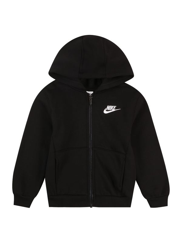 Nike Sportswear Nike Sportswear Gornji dio trenirke 'Club Fleece'  crna / bijela