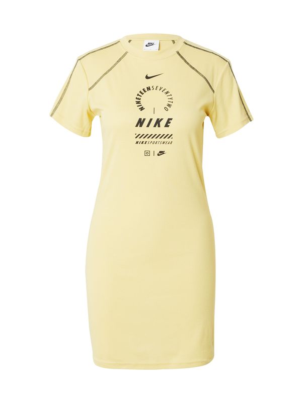 Nike Sportswear Nike Sportswear Haljina  zlatna / crna