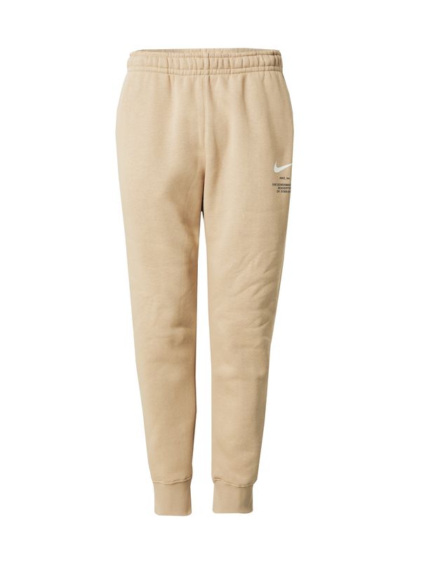 Nike Sportswear Nike Sportswear Hlače  bež / crna / bijela