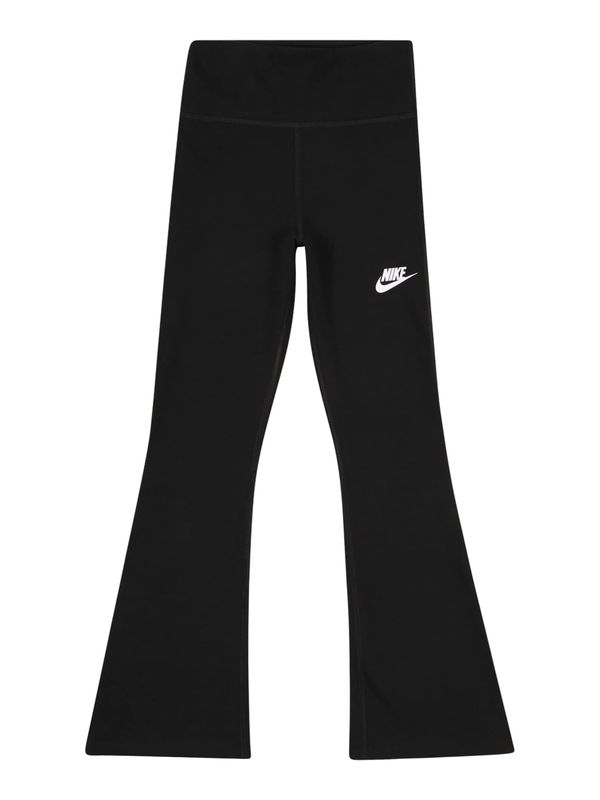 Nike Sportswear Nike Sportswear Hlače 'CLSSC'  crna / bijela