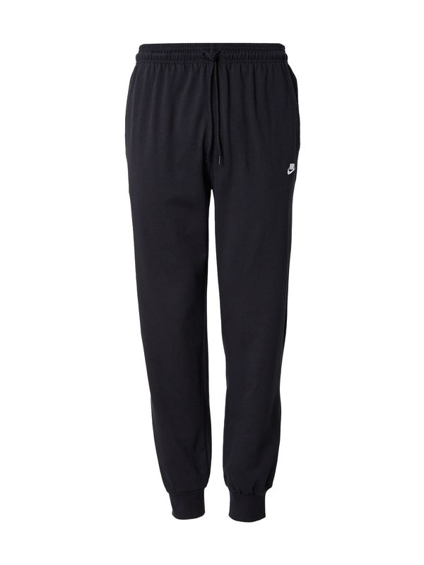 Nike Sportswear Nike Sportswear Hlače 'CLUB'  crna / bijela
