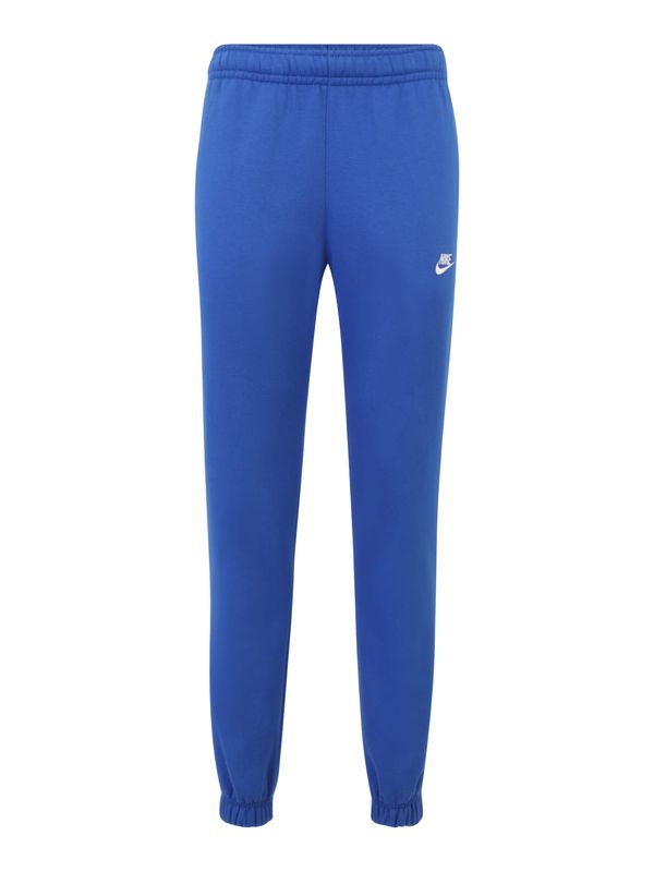 Nike Sportswear Nike Sportswear Hlače 'Club Fleece'  kraljevsko plava / bijela