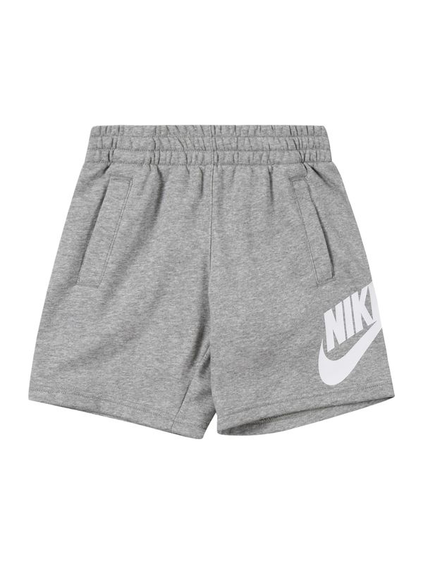 Nike Sportswear Nike Sportswear Hlače 'Club Fleece'  tamo siva / prljavo bijela