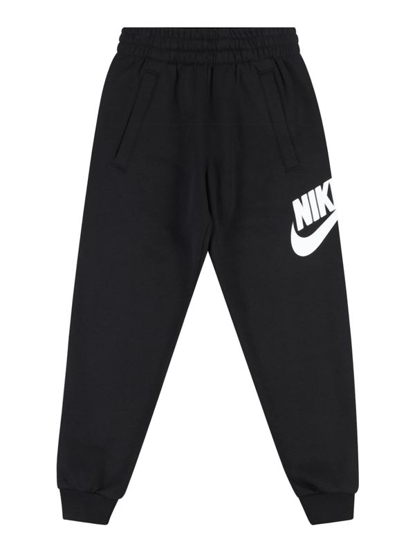 Nike Sportswear Nike Sportswear Hlače  crna / bijela