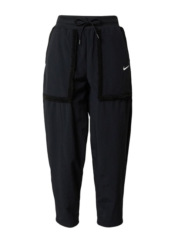 Nike Sportswear Nike Sportswear Hlače  crna / bijela