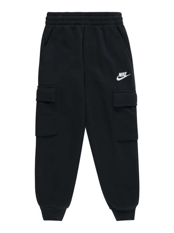 Nike Sportswear Nike Sportswear Hlače  crna / bijela