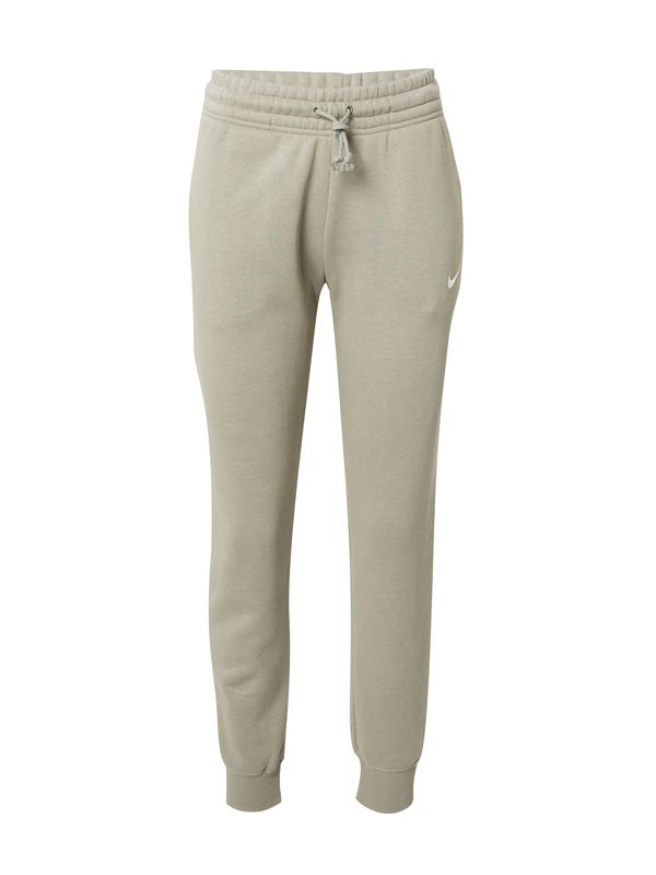 Nike Sportswear Nike Sportswear Hlače 'Phoenix Fleece'  kaki / bijela