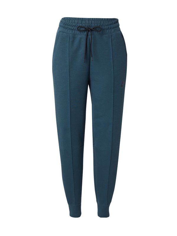 Nike Sportswear Nike Sportswear Hlače  tamno zelena / crna