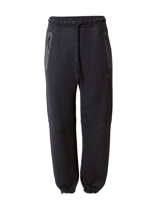 Nike Sportswear Nike Sportswear Hlače 'TECH FLEECE'  crna