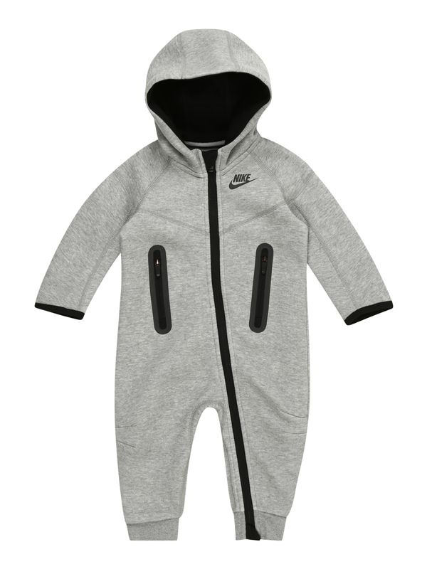Nike Sportswear Nike Sportswear Jednodijelni komplet 'TECH FLEECE'  siva melange / crna