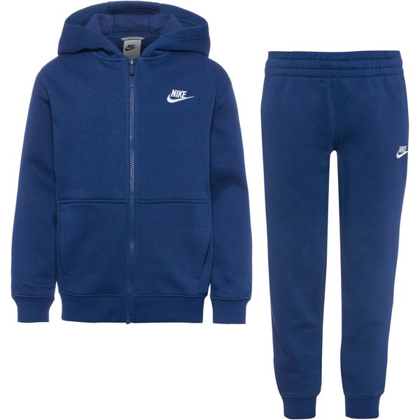 Nike Sportswear Nike Sportswear Jogging komplet 'Club Fleece'  plava / bijela