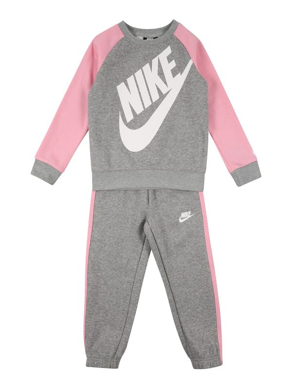 Nike Sportswear Nike Sportswear Jogging komplet 'FUTURA'  siva melange / roza / bijela