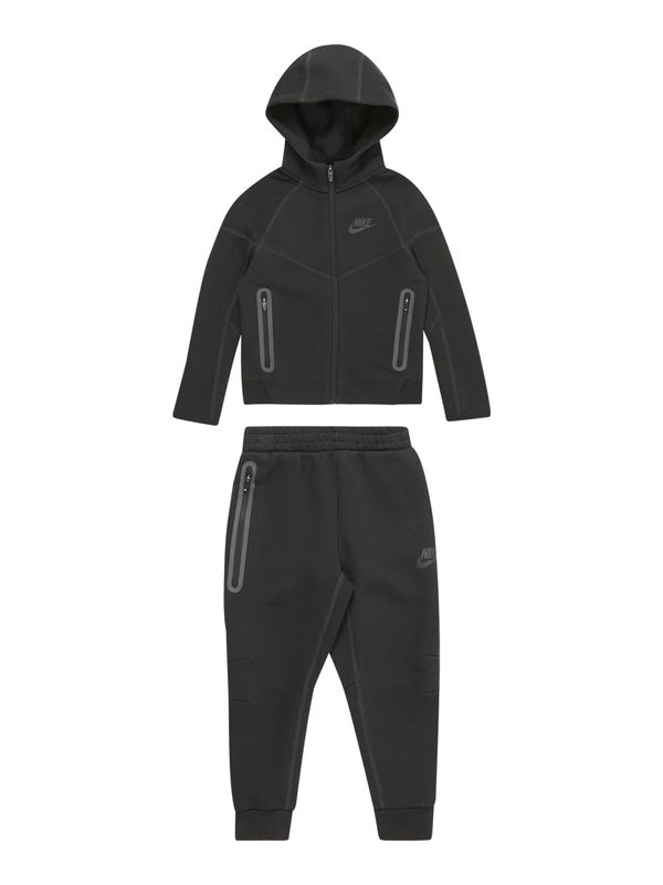 Nike Sportswear Nike Sportswear Jogging komplet 'TECH FLEECE'  siva / crna