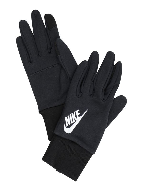 Nike Sportswear Nike Sportswear Klasične rukavice 'Club Fleece'  crna / bijela