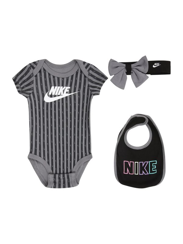Nike Sportswear Nike Sportswear Komplet donjeg rublja  siva / crna / bijela