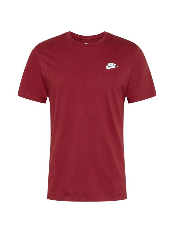Nike Sportswear Nike Sportswear Majica 'Club'  boja vina / bijela