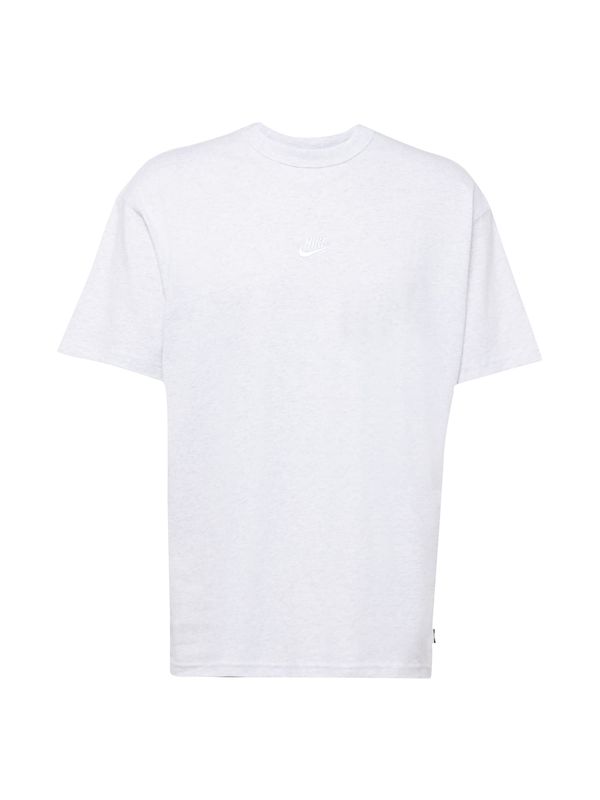 Nike Sportswear Nike Sportswear Majica 'Premium Essentials'  siva melange / bijela