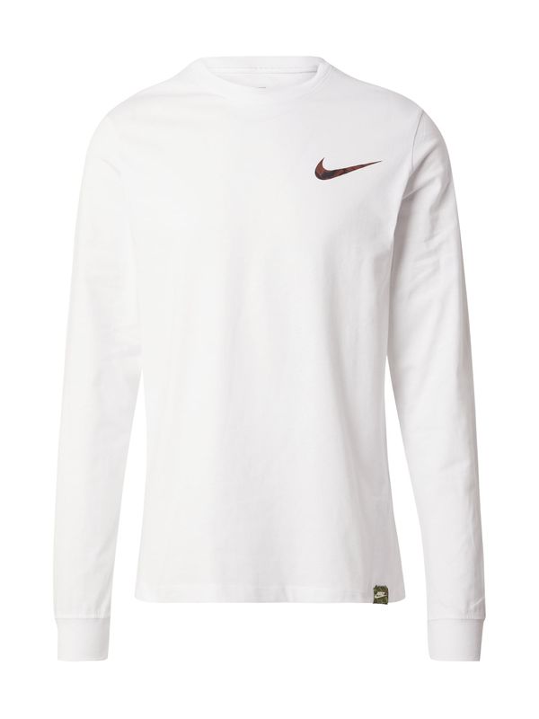 Nike Sportswear Nike Sportswear Majica  smeđa / narančasta / crna / bijela