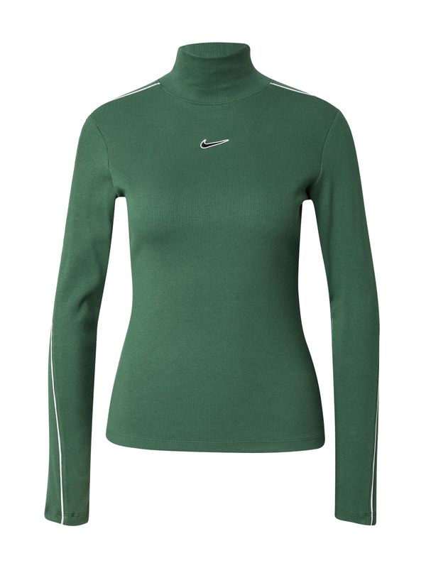 Nike Sportswear Nike Sportswear Majica  zelena / crna / bijela