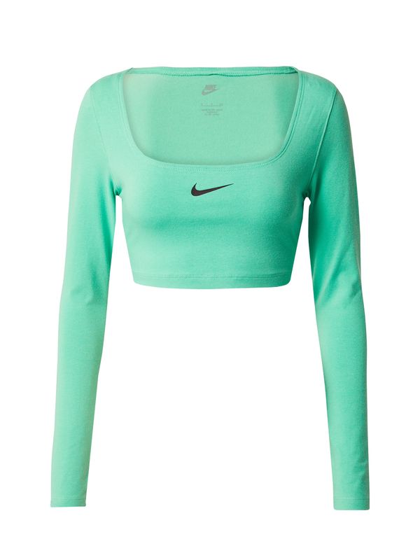 Nike Sportswear Nike Sportswear Majica  zelena / crna